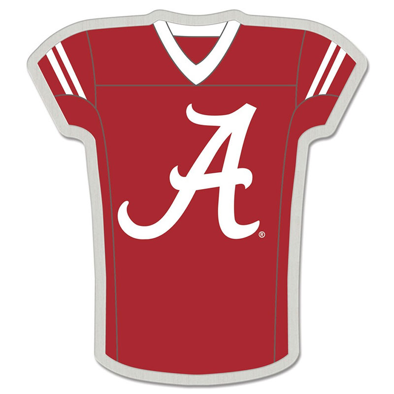 Alabama Script A Shirt Collectors Pin