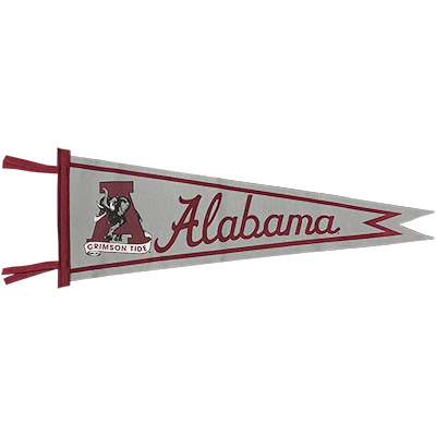      Alabama  Dovetail Pennant With Vault A