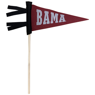      Bama Pennant On A Stick