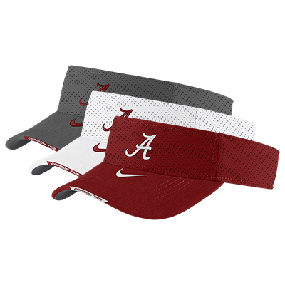 Alabama Script A Aero Sideline Visor