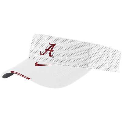 ALABAMA SCRIPT A AERO SIDELINE VISOR