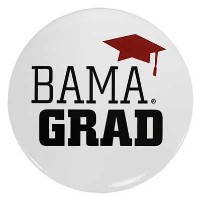 Bama Grad Button