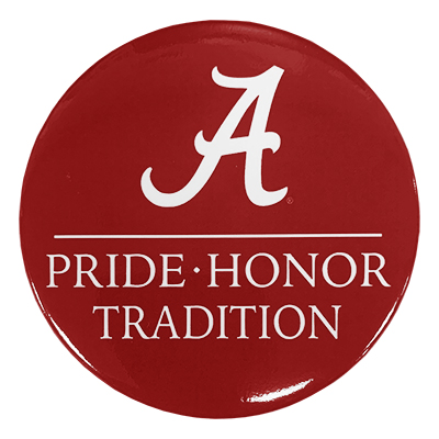 Alabama Pride Honor Tradition Button