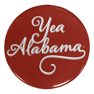 Yea Alabama Button