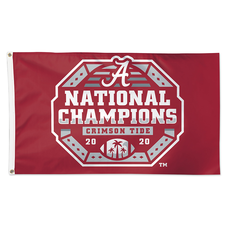 Alabama 2020 National Champions Deluxe Flag (SKU 13548179259)