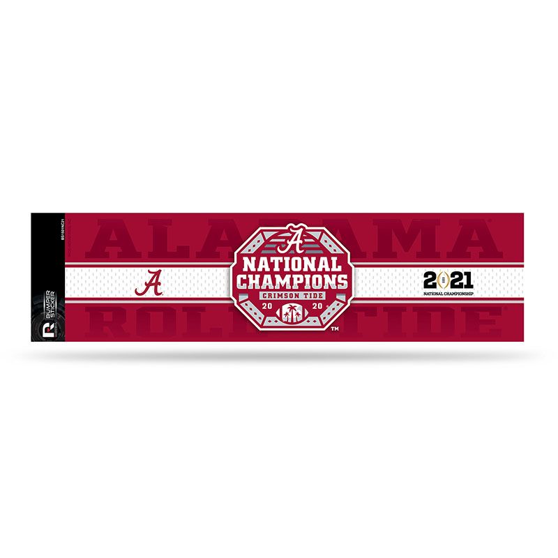 Alabama 2020 National Champions Bumper Sticker