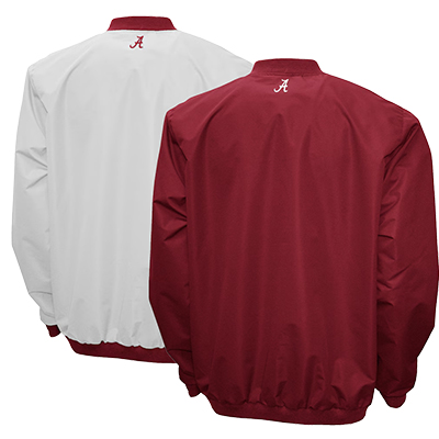 ALABAMA CRIMSON TIDE MEMBER WINDSHELL PULLOVER JACKET