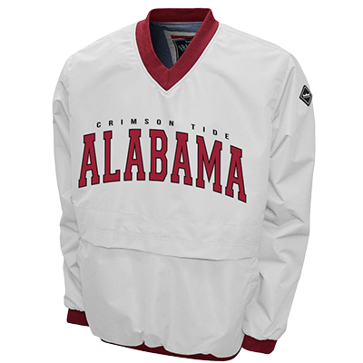 ALABAMA CRIMSON TIDE MEMBER WINDSHELL PULLOVER JACKET