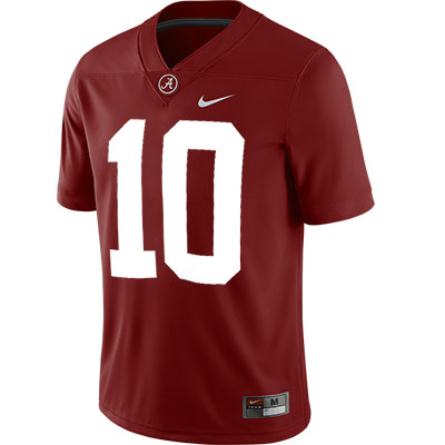 #10 Mac Jones Alabama Jersey