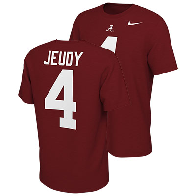  Alabama Jerry Jeudy #4 Jersey T-Shirt