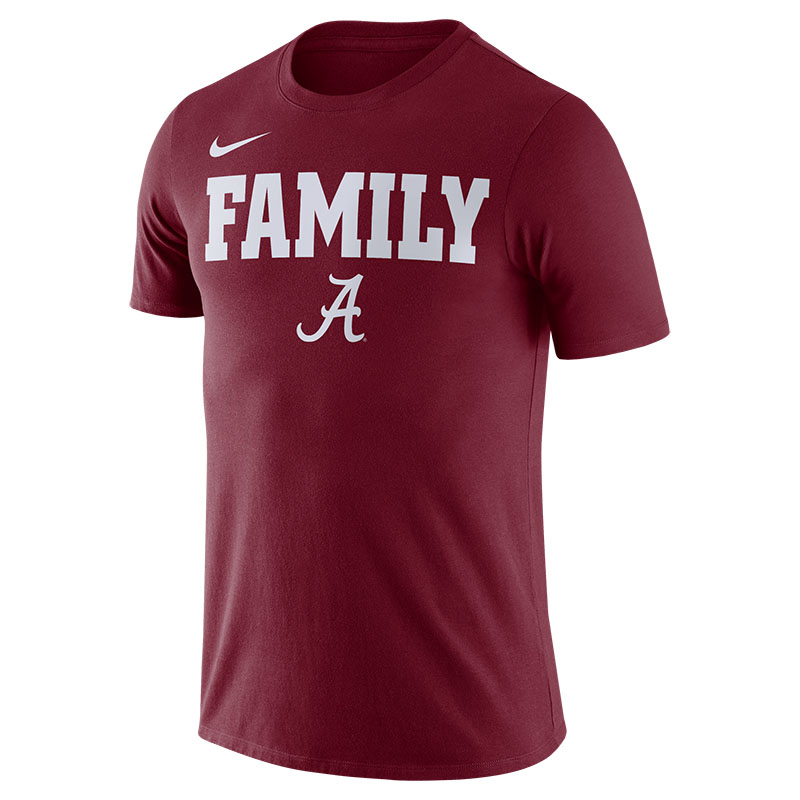 Alabama Family Script A Cotton Verb Basketball T-Shirt (SKU 13567743158)