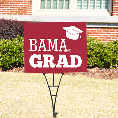        Bama Grad Yard Sign