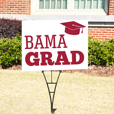        Bama Grad Yard Sign