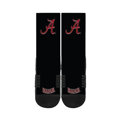 ALABAMA CRIMSON TIDE SCRIPT A SOCK