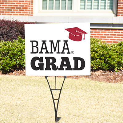        Bama Grad Yard Sign