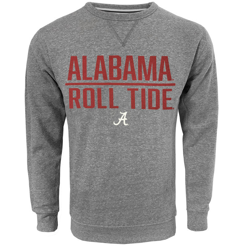 Alabama Over Roll Tide Script A Heritage Crew Sweatshirt