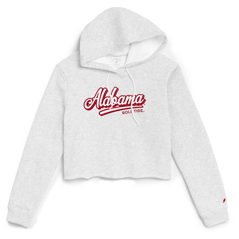 Alabama Over Roll Tide Cropped Hoodie