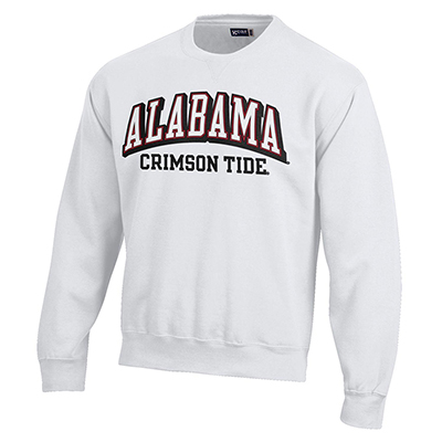 Alabama Crimson Tide Big Cotton Crew Sweatshirt