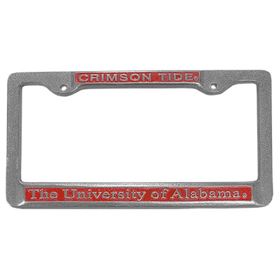 University Of Alabama Crimson Tide License Plate Frame