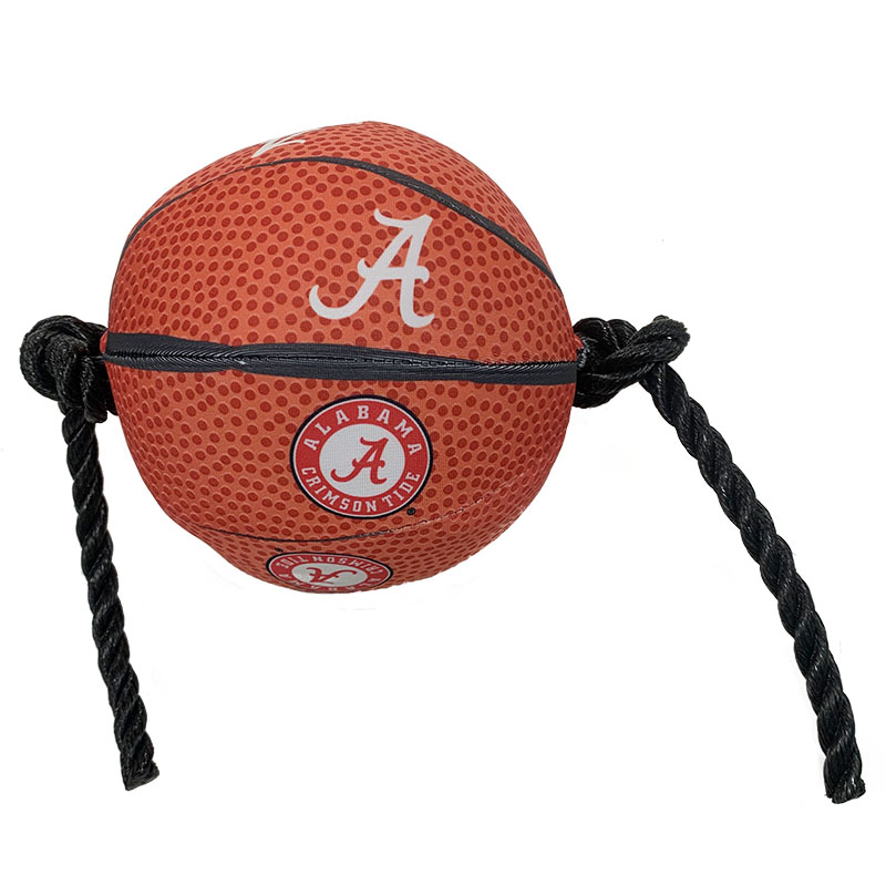 University Of Alabama Crimson Tide Basketball Dog Toy