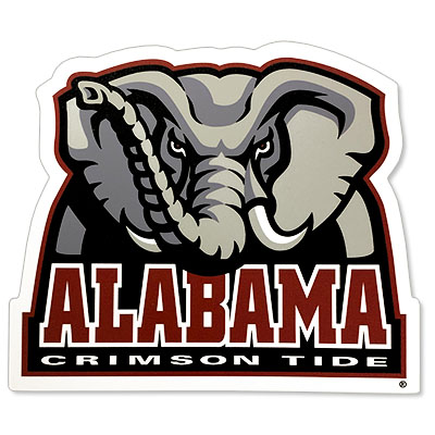    Alabama Crimson Tide Elephant Decal