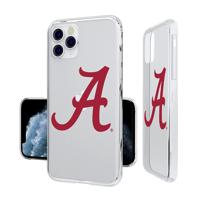 Alabama Crimson Tide Insignia Iphone Clear Slim Case (SKU 13577544283)