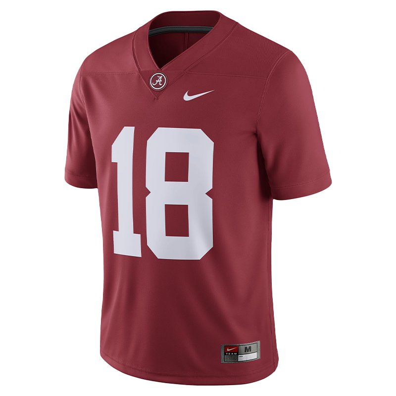 Alabama Football Home Game Jersey #18