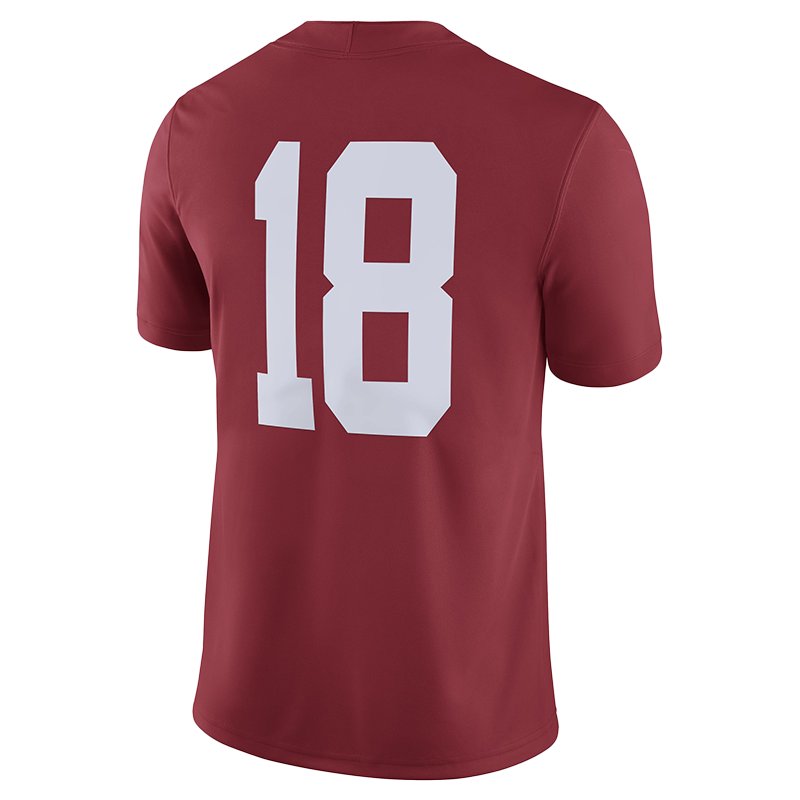 ALABAMA FOOTBALL HOME GAME JERSEY #18 | University of Alabama Supply Store