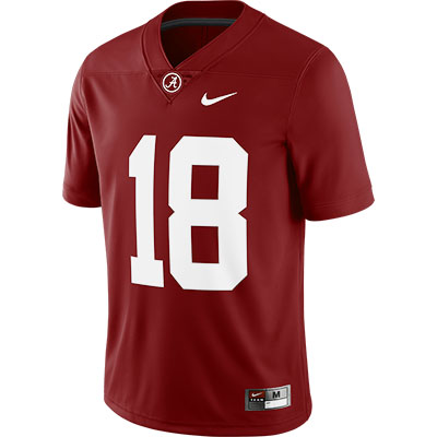  Alabama Football Limited Home Game Jersey #18
