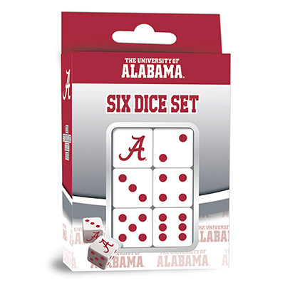 Alabama Six Dice Set