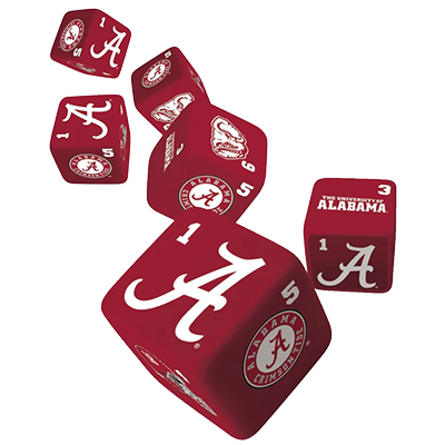 ALABAMA SIX DICE SET -  1