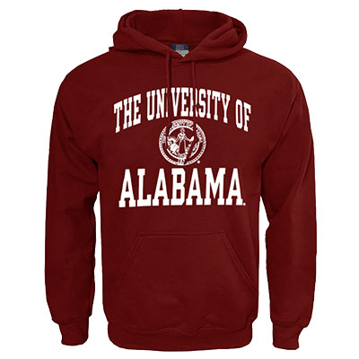 THE UNIVERSITY OF ALABAMA SEAL FUNDAMENTAL FLEECE HOODIE