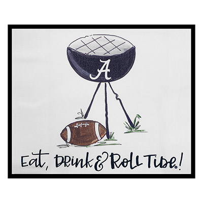 ALABAMA EAT DRINK AND ROLL TIDE APRON