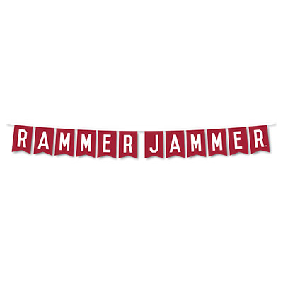 Rammer Jammer Felt Letter Banner