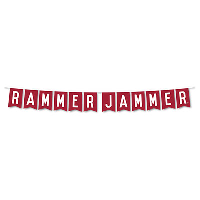 Rammer Jammer Felt Letter Banner