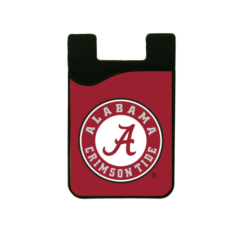 Alabama Circle Logo Cell Phone Card Holder