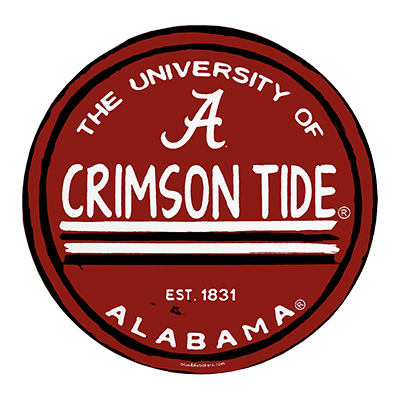 University Of Alabama Delicato Sticker