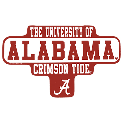 University Of Alabama Crimson Tide Gallus Sticker