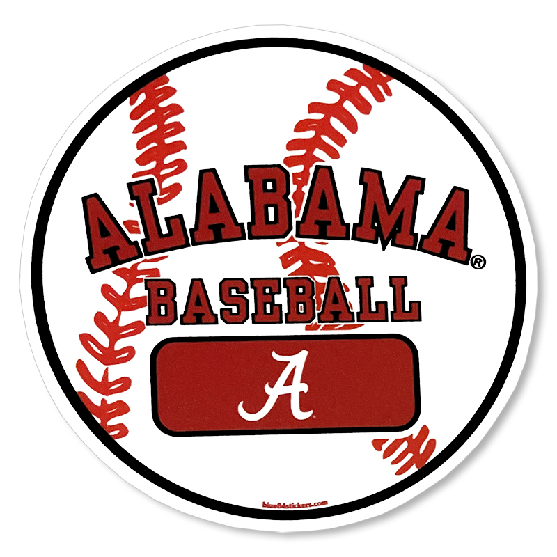 Alabama Old Guard Baseball Sticker (SKU 13582401115)