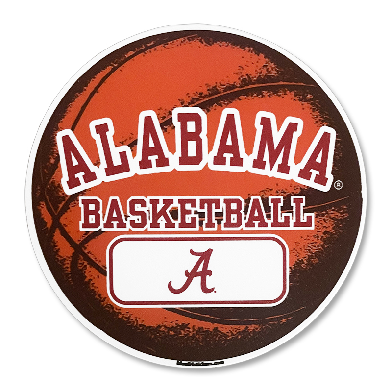 Alabama Old Guard Basketball Sticker (SKU 13582418115)