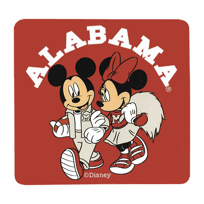 Alabama Dis College Fever Couple Sticker