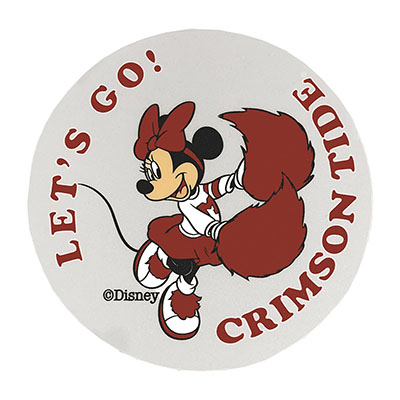 Alabama Dis Lets Go Minnie Sticker