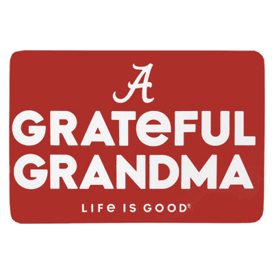 Alabama Lig Grateful Grandma Life Is Good Sticker