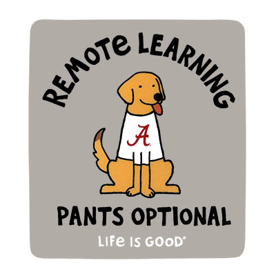 Alabama Lig Pants Optional Dog Sticker