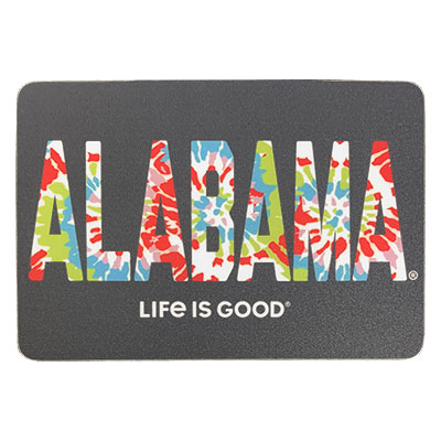 Bama Lig Tiedye Fashion Name Sticker