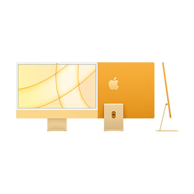 24-INCH IMAC WITH RETINA 4.5K DISPLAY: APPLE M1 CHIP WITH 8-CORE CPU AND 8-CORE GPU/8GB UNIFIED MEMORY