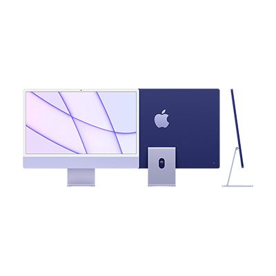 24-INCH IMAC WITH RETINA 4.5K DISPLAY: APPLE M1 CHIP WITH 8-CORE CPU AND 8-CORE GPU/8GB UNIFIED MEMORY