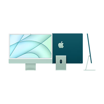 24-INCH IMAC WITH RETINA 4.5K DISPLAY: APPLE M1 CHIP WITH 8-CORE CPU AND 8-CORE GPU/8GB UNIFIED MEMORY