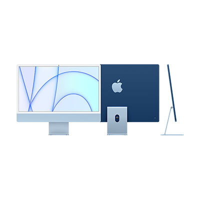 24-INCH IMAC WITH RETINA 4.5K DISPLAY: APPLE M1 CHIP WITH 8-CORE CPU AND 8-CORE GPU/8GB UNIFIED MEMORY