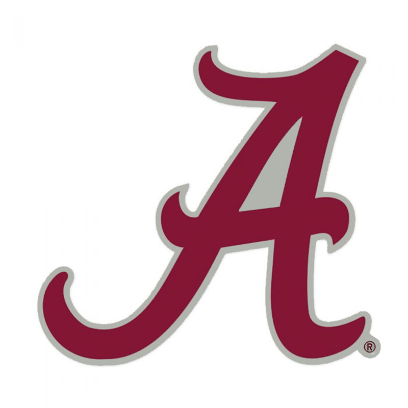 Alabama Script A Auto Badge